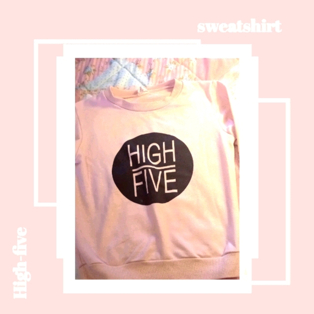 High-five sweatshirt